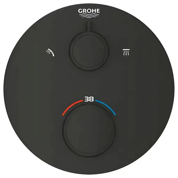 Grohe Grohtherm змішувач, чорний (1022082430)