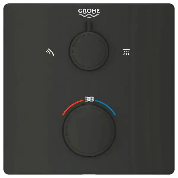 Grohe Grohtherm змішувач, чорний (1022092430)