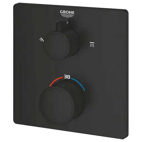 Grohe Grohtherm змішувач, чорний (1022092430)