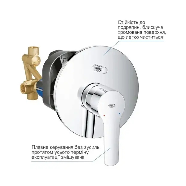 Grohe Start змішувач для ванни, Хром (23558002)