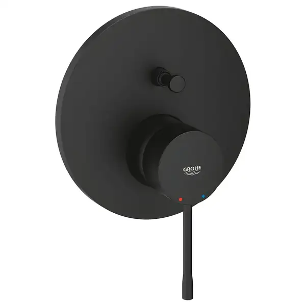 Grohe Essence змішувач для ванни, чорний (24167KF1)