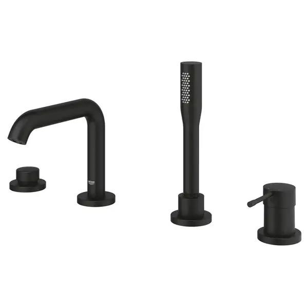 Grohe Essence змішувач для ванни, чорний (25251KF1) (25251kf1)