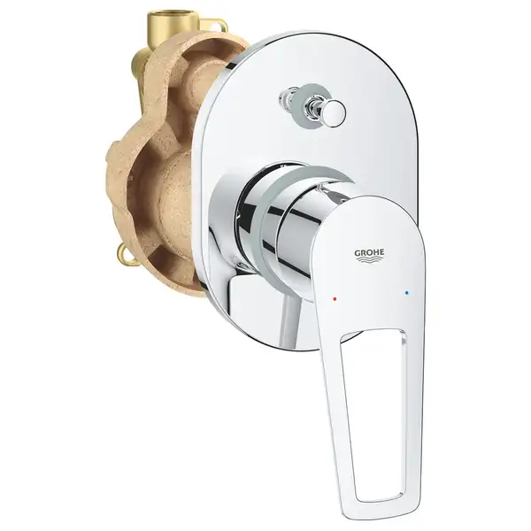 Grohe BauLoop змішувач для ванни, хром (29041001)