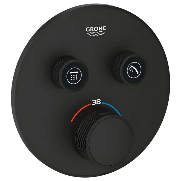 Grohe Grohtherm SmartControl термостат, чорний (29507KF0)