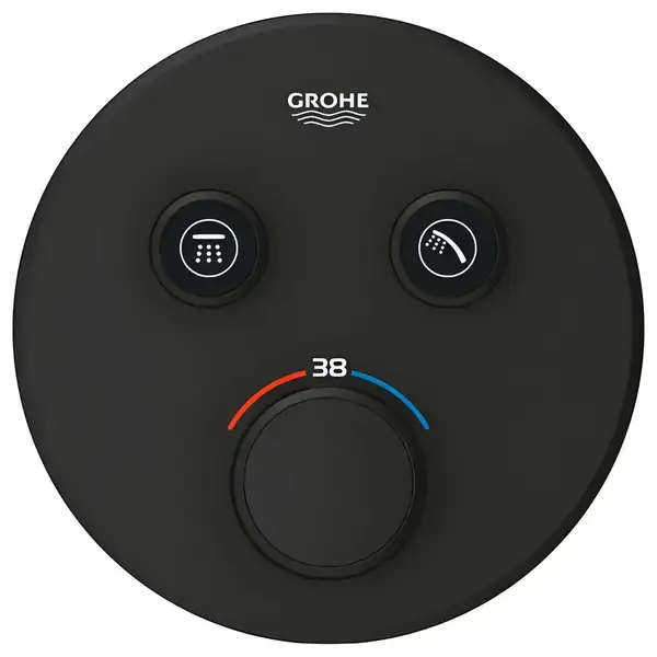 Grohe Grohtherm SmartControl термостат, чорний (29507KF0)