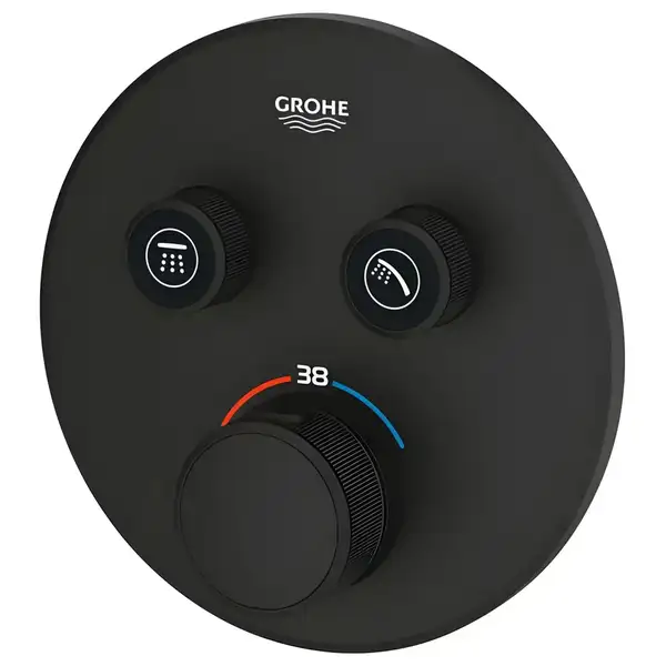 Grohe Grohtherm SmartControl термостат, чорний (29507KF0)