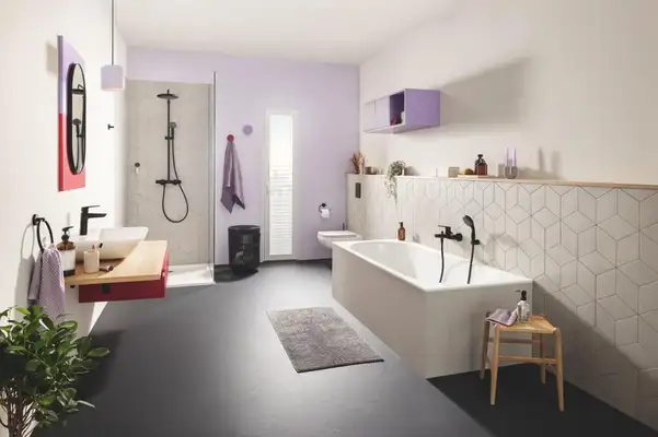 Grohe Start змішувач для ванни, чорний (322782432)