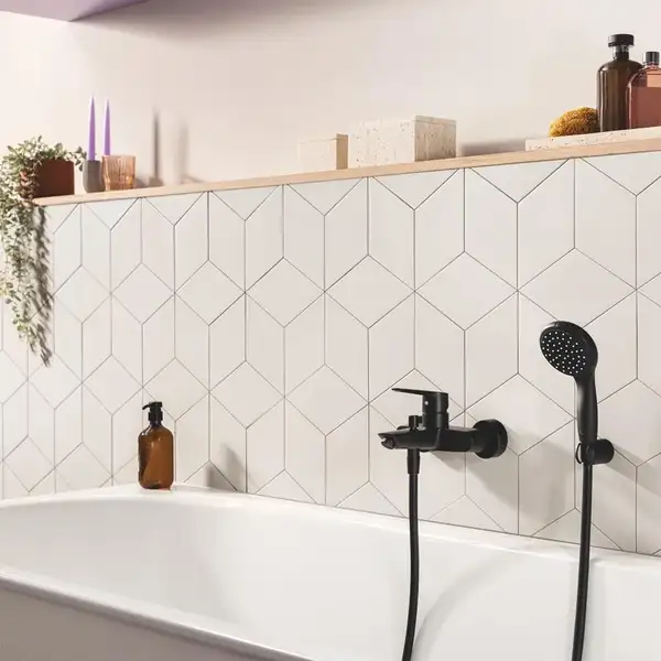 Grohe QuickFix Start Змішувач для ванни, чорний (CV032747)