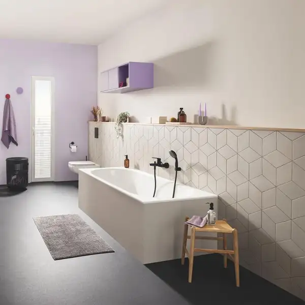Grohe QuickFix Start Змішувач для ванни, чорний (CV032747)