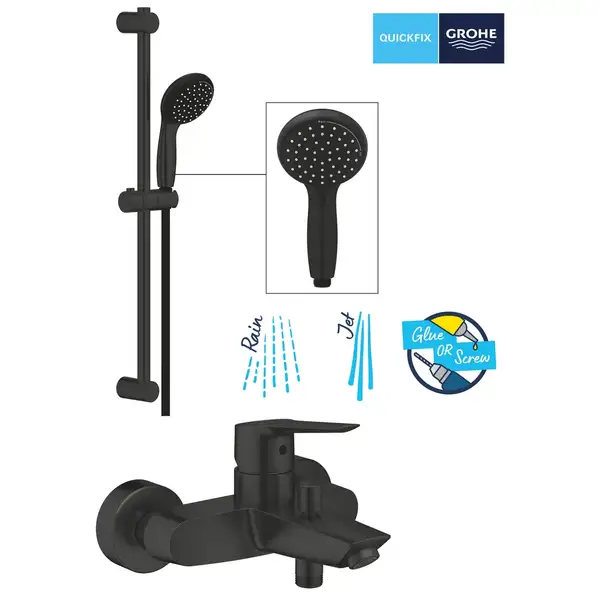 Grohe Start змішувач ванни, чорний (ua30330702)