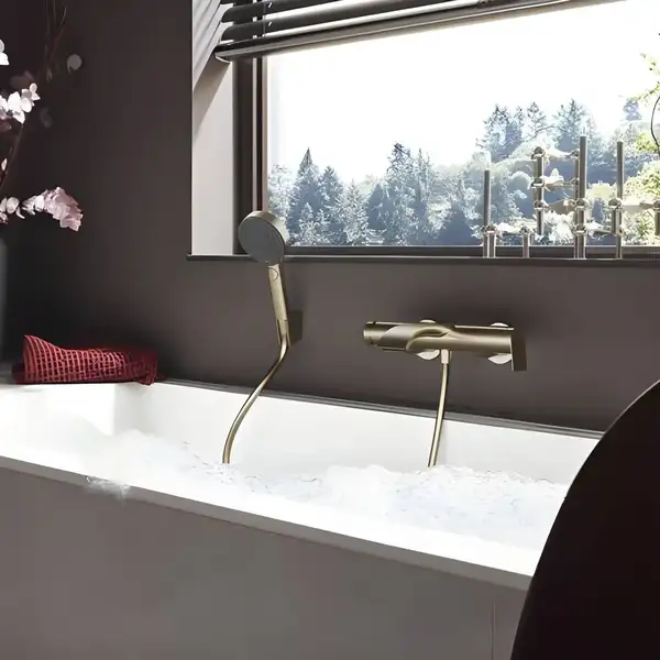 Hansgrohe Vivenis змішувач для ванни, бронза (75420140)