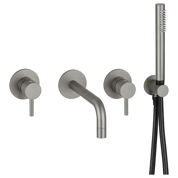 Paffoni Shower змішувач ванни, сірий (LIG011MGKIT)