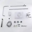 Frap F2471 Душова система, хром (F2471)
