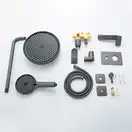 Frap F7175 Душова система, сірий (F7175-19)