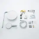 Frap F7175 Душова система, хром (F7175)