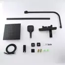 Gappo G2407-60 душова система, чорна (G2407-60)