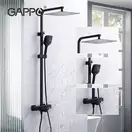 Gappo G2417-60 душова система, чорна (G2417-60)