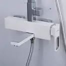 Gappo G2417-8 душевая система, белый/хром (G2417-8)