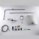 Gappo G2418-40 Душевая система, хром (G2418-40)