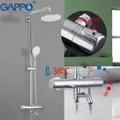 Gappo G2490 Душова система, хром (G2490)