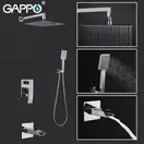 Gappo G7107-20 душова система, хром (G7107-20)