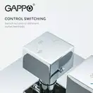 Gappo G7107-40 Душова система, хром (G7107-40)