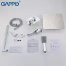Gappo G7107 Душевая система, хром (G7107)