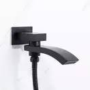 Gappo G7107-76 Душевая система, чёрная (G7107-76)