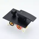 Gappo G7107-76 Душевая система, чёрная (G7107-76)