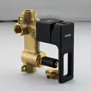 Gappo G7117-6 Душевая система, черная (G7117-6)