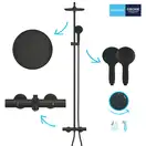 Grohe Vitalio Start 110 Душова, чорна (269882431)
