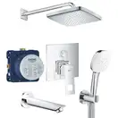 Grohe Eurocube душевая система, хром (ua26417sc0)