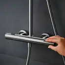 HANSGROHE Pulsify S Puro Душова система, Хром (24237000)