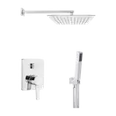 Invena Glamour Душова система, хром (BS-02-0K1)