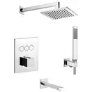 Paffoni Shower Душевая система, хром (KITCPT519CR200)