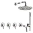 Paffoni Shower Душевая система, хром (KITLIG011ST225)