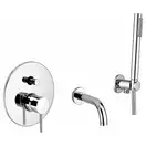 Paffoni Shower Душевая система, хром (KITLIG015CR175)