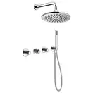 Paffoni Shower Душова система, хром (KITMDE000CR)