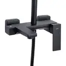 Qtap Gemini Душевая система, черная (QTGEM111BLM45686)