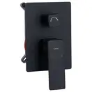 Qtap Gemini Душевая система чёрная (QTGEM113BLM45697)