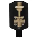 Qtap Slavonice душевая система, черная (QTSLA113BLM45900)