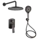 Qtap Slavonice душевая, чёрная PVD (QTSLA113GMB45899)