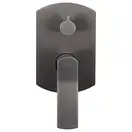 Qtap Slavonice душевая, чёрная PVD (QTSLA113GMB45899)