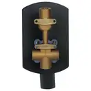 Qtap Slavonice душевая, чёрная PVD (QTSLA113GMB45899)