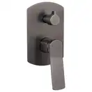 Qtap Slavonice душевая, чёрная PVD (QTSLA113GMB45899)