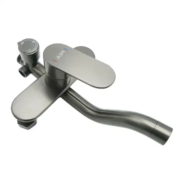 AIM DG01242 Душова система, сіра (DG01242) (DG01242 gun grey)