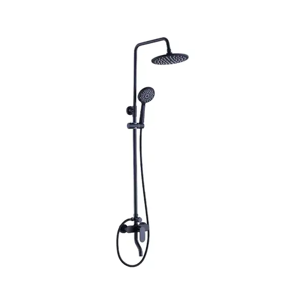AIM DG01242 Душова система, чорний матовий (DG01242 matte black)