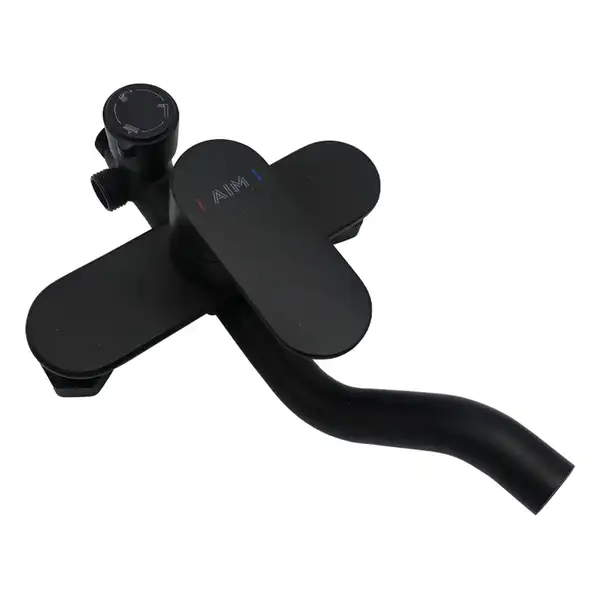 AIM DG01242 Душова система, чорний матовий (DG01242 matte black)