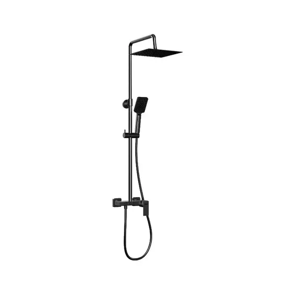 AIM DG06344 Душова система, чорний (DG06344) (DG06344 matte black)