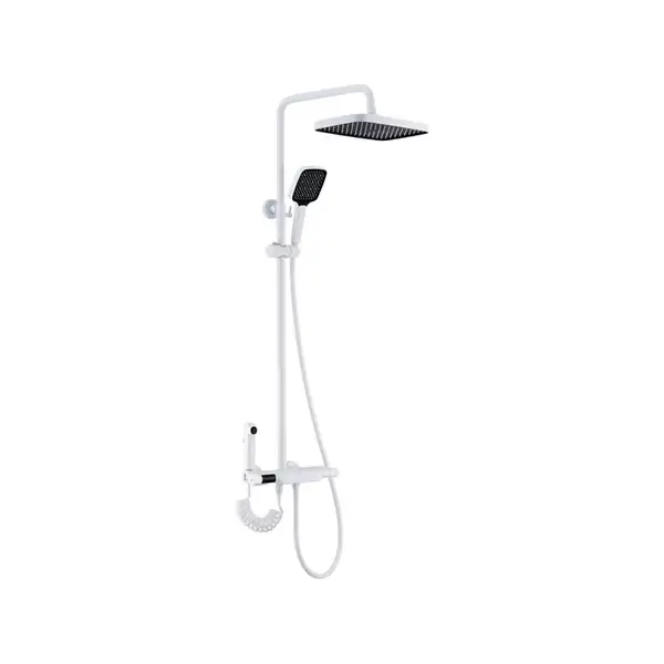 AIM DG10745 Душова система, біла (DG10745) (DG10745 frosted white)